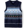 The Children’s Place Boys Sweater Vest(Easter Bunny Striped Vest)
