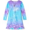 The Children’s Place Girls’ Long Sleeve Nightgown(Plum Princess Ballet)