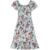 The Children’s Place Womens Short Sleeve Holiday Dress(Floral-mom)