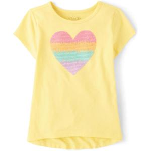 The Children’s Place Girls Print Basic Layering Tees