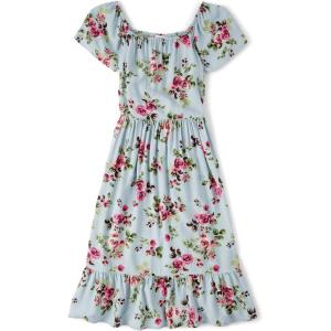 The Children’s Place Womens Short Sleeve Holiday Dress(Floral-mom)