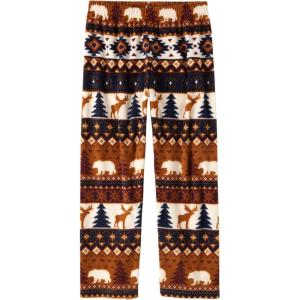 The Children’s Place boys Fleece Pajama Pants(Haystack Fairisle)