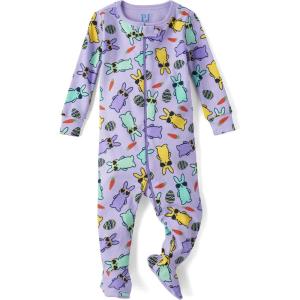 The Children’s Place baby-boys Family Matching Easter Snug Fit Cotton Pajamas(Lavendar Egg Hunting Squad)