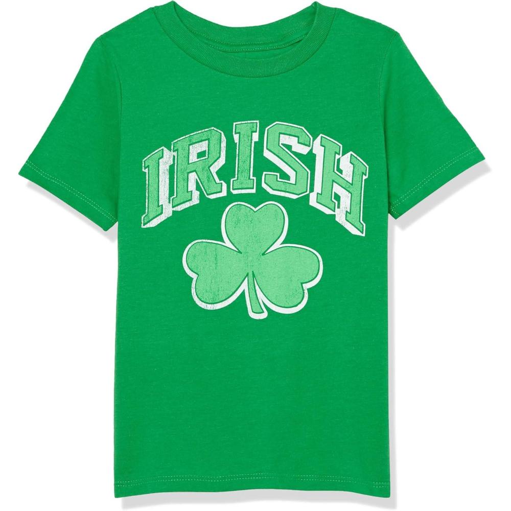 imageThe Childrens Place UnisexBaby and Toddler Irish Graphic TeesShamrock 2 Single