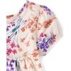 The Children’s Place Baby-Girls and Toddler Tiered Dress, Short Sleeve(White Daisy Puff Sleeve)