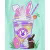 The Children’s Place Girls’ Short Sleeve Graphic T-Shirt(Easter Bunny Milkshake)