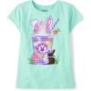 The Children’s Place Girls’ Short Sleeve Graphic T-Shirt(Easter Bunny Milkshake)