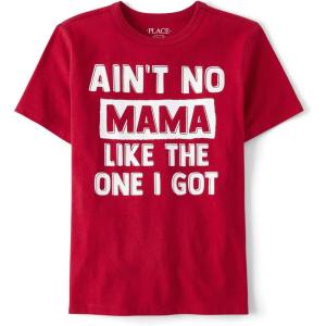 The Children’s Place Boys All Holidays Short Sleeve Graphic T-Shirtst-Shirt(Aint No Mama Like I Got)