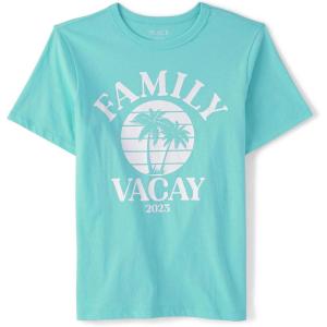 The Children’s Place Boys All Holidays Short Sleeve Graphic T-Shirtst-Shirt(Family Vacation)