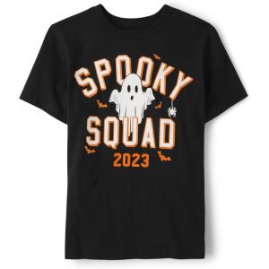 The Children’s Place Boys All Holidays Short Sleeve Graphic T-Shirtst-Shirt(Halloween Spooky Glow)