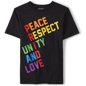 The Children’s Place Boys All Holidays Short Sleeve Graphic T-Shirtst-Shirt(Pride)