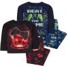 The Children’s Place boys Long Sleeve Top and Pants 2 Piece Pajama Set(Beat the Game 2-pack)