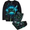 The Children’s Place boys Long Sleeve Top and Pants 2 Piece Pajama Set(Digital Gamer)