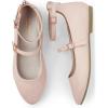 The Children’S Place Girls Closed Toe Ballet Flats(Blush Pink)