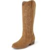 The Children’s Place Girls’ Western Cowgirl Boots(Tan)