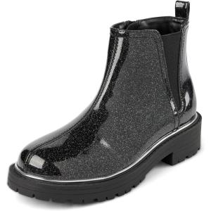 The Children’s Place girls Ankle Boots(Glitter Black)