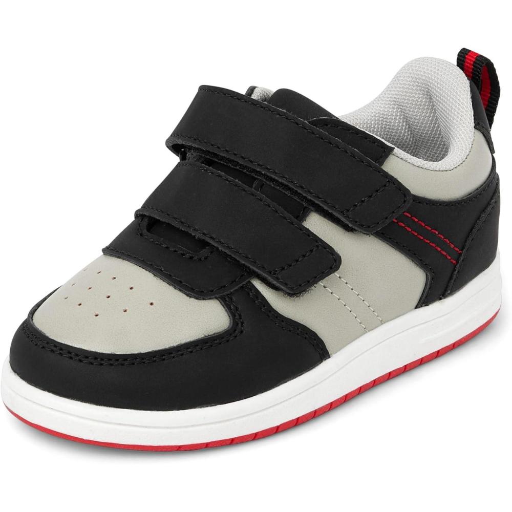 imageThe Childrens Place Baby Boys Baby Boys and Toddler Everyday Casual SneakersGrey Low Top