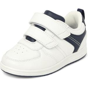 The Children’s Place Baby Boys’ Baby Boys and Toddler Everyday Casual Sneakers(White Multi Low Top)