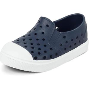 The Children’s Place Baby Boys’ Baby Boys and Toddler Slip on Water Play Sneakers(Navy Perforated)