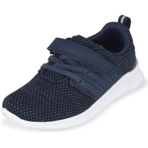 The Children’s Place Boys’ Uniform Running Sneakers(Navy)