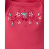 The Children’s Place Baby Girls’ And Newborn Everyday Summer Rompers(Cherries/Pink 2-pack)