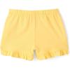 The Children’s Place Baby Girls’ and Newborn Cotton Pull on Everyday Shorts(Lemons 3-pack)