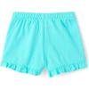 The Children’s Place Baby Girls’ and Newborn Cotton Pull on Everyday Shorts(Seahorses and Seashells 3-pack)