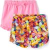 The Children’s Place Baby Girls’ Pull On Everyday Shorts 3 Pack(Pink/Butterflies)