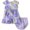 The Children’s Place Baby-Boys Coordinating Family Outfits, Mommy & Me, Dad & Son, Baby, Purple Party Collection(Purple Floral)