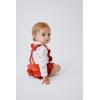 The Children’s Place Baby Girls’ And Newborn Bodysuit and Skirt, 2 Piece Outfit(White Red Bubble)