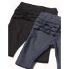 The Children’s Place Baby Girls’ and Newborn Knit Pull on Pants(Black/Azul Tutu 2-pack)