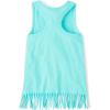 The Children’s Place Girls’ Graphic Fringe Tank Tops(Seagrove Butterfly)