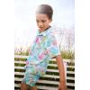 The Children’s Place Baby Boys’ and Toddler Poplin Short Sleeve Button Down Shirt(Cosmos)