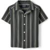 The Children’s Place Baby Boys’ and Toddler Poplin Short Sleeve Button Down Shirt(Motor Oil)