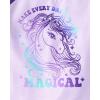 The Children’s Place Girls’ Short Sleeve Top and Shorts,2 Piece Pajama Set(Magical Unicorn)