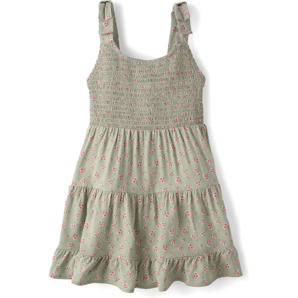 imageThe Childrens Place Big Girls Sleeveless Maxi DressSage