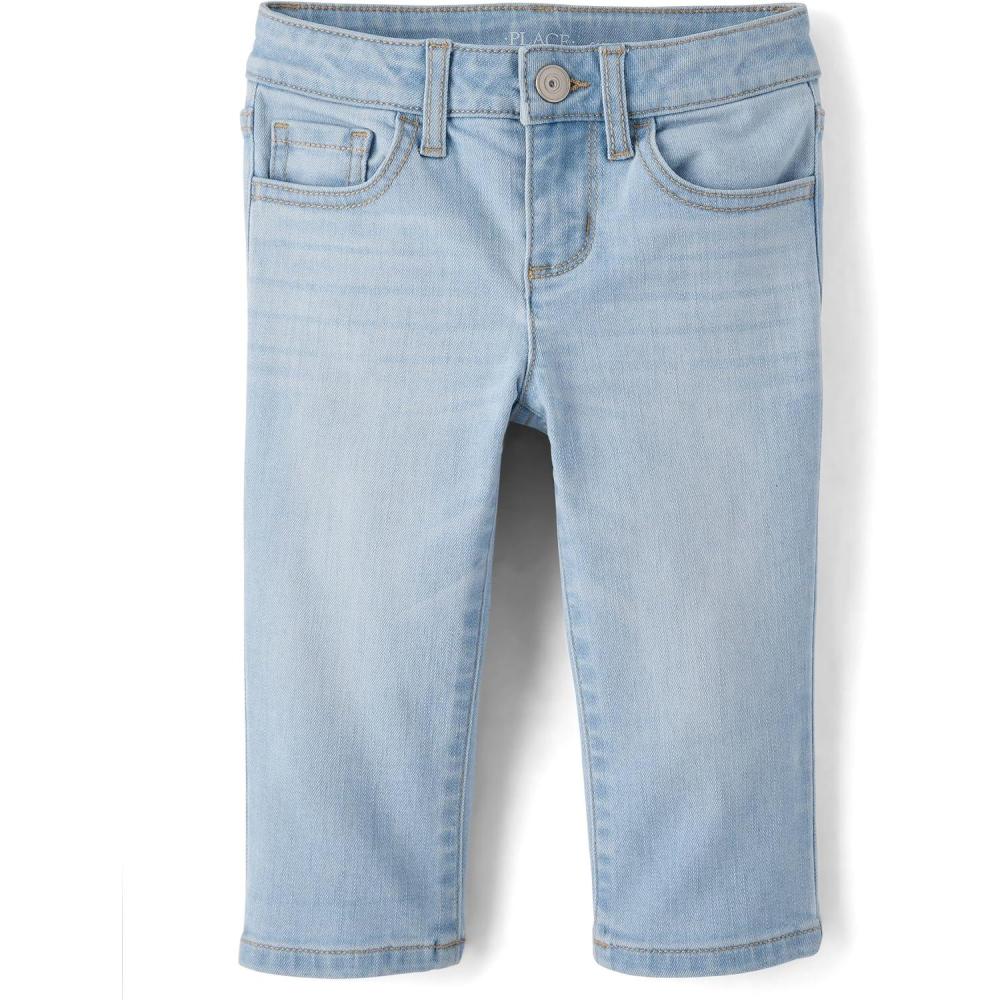 imageThe Childrens Place Girls Capri JeansKoda Wash