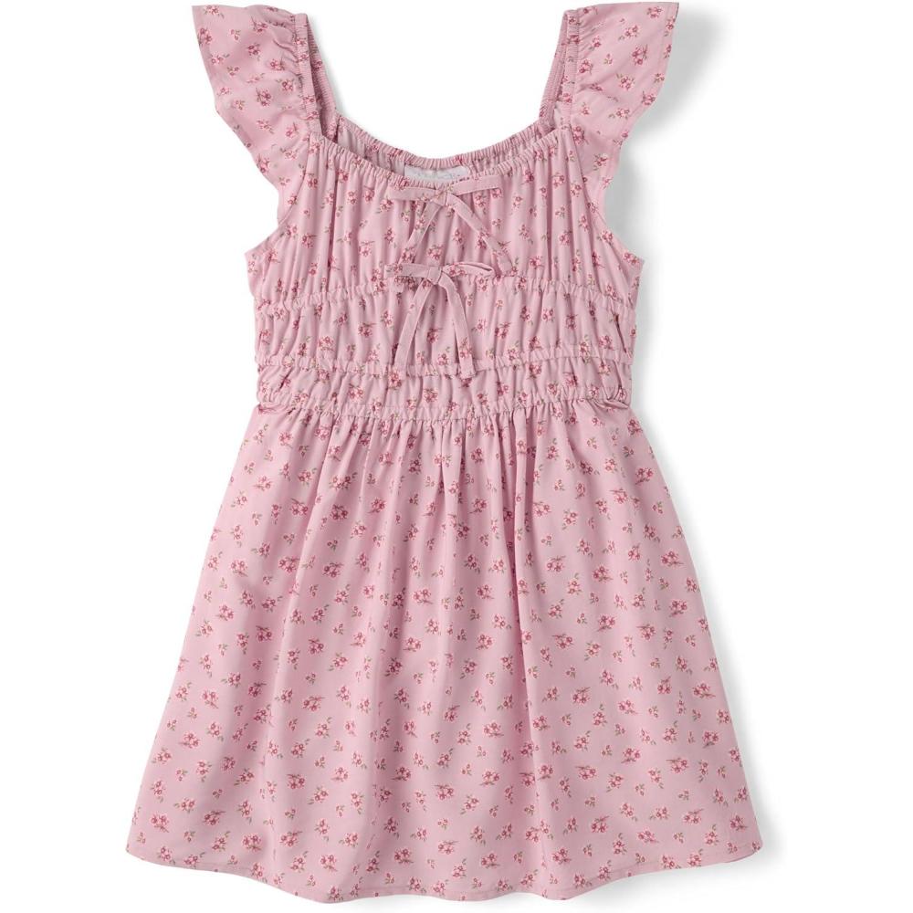 imageThe Childrens Place Girls Short Sleeve Dressy DressLilac Hint