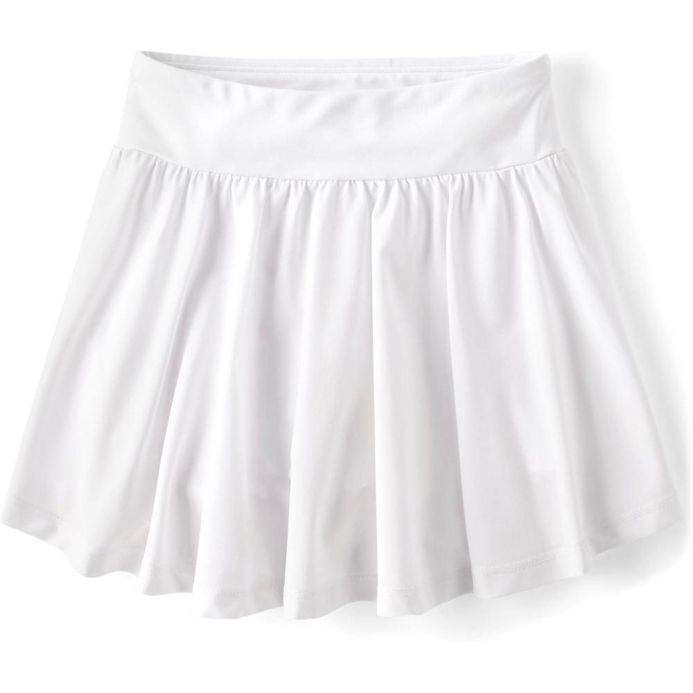 imageThe Childrens Place girls Quick Dry Active SkortWhite