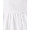 The Children’s Place Big Girls’ Sleeveless Maxi Dress(Soft White)
