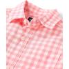 The Children’s Place Boys’ Short Sleeve Poplin Button Down Shirt(Cherry Gingham)