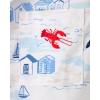 The Children’s Place Boys’ Short Sleeve Poplin Button Down Shirt(Sailboats)