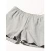The Children’s Place Girls’ Essential Cartwheel Shorts(Heather Grey Single)
