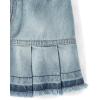 The Children’s Place Girls’ Everyday Denim Skirts and Skorts(Twyla Wash Skort)