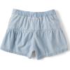 The Children’s Place Girls’ Pull on Denim Shorts(Dream Wash Tiered)