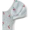The Children’s Place Girls’ Short Sleeve Dressy Dress(Cherry Stripes)