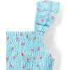 The Children’s Place Girls’ Smocked Top and Skirt 2 Piece Set(Bubble Blue)