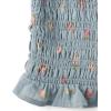 The Children’s Place Girls’ Smocked Top and Skirt 2 Piece Set(Dusty Robin)