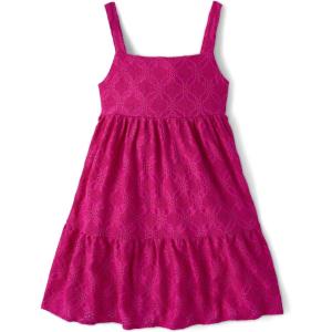 The Children’s Place Big Girls’ Sleeveless Maxi Dress(Magic Magenta)