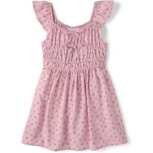 The Children’s Place Girls’ Short Sleeve Dressy Dress(Lilac Hint)
